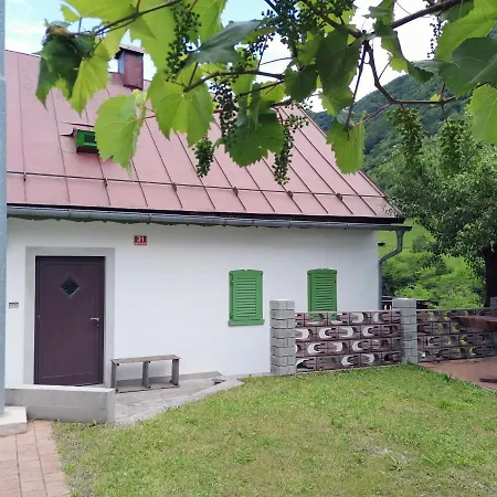 Pocitniska Hiska Medvejke Feriehus Slap ob Idrijci